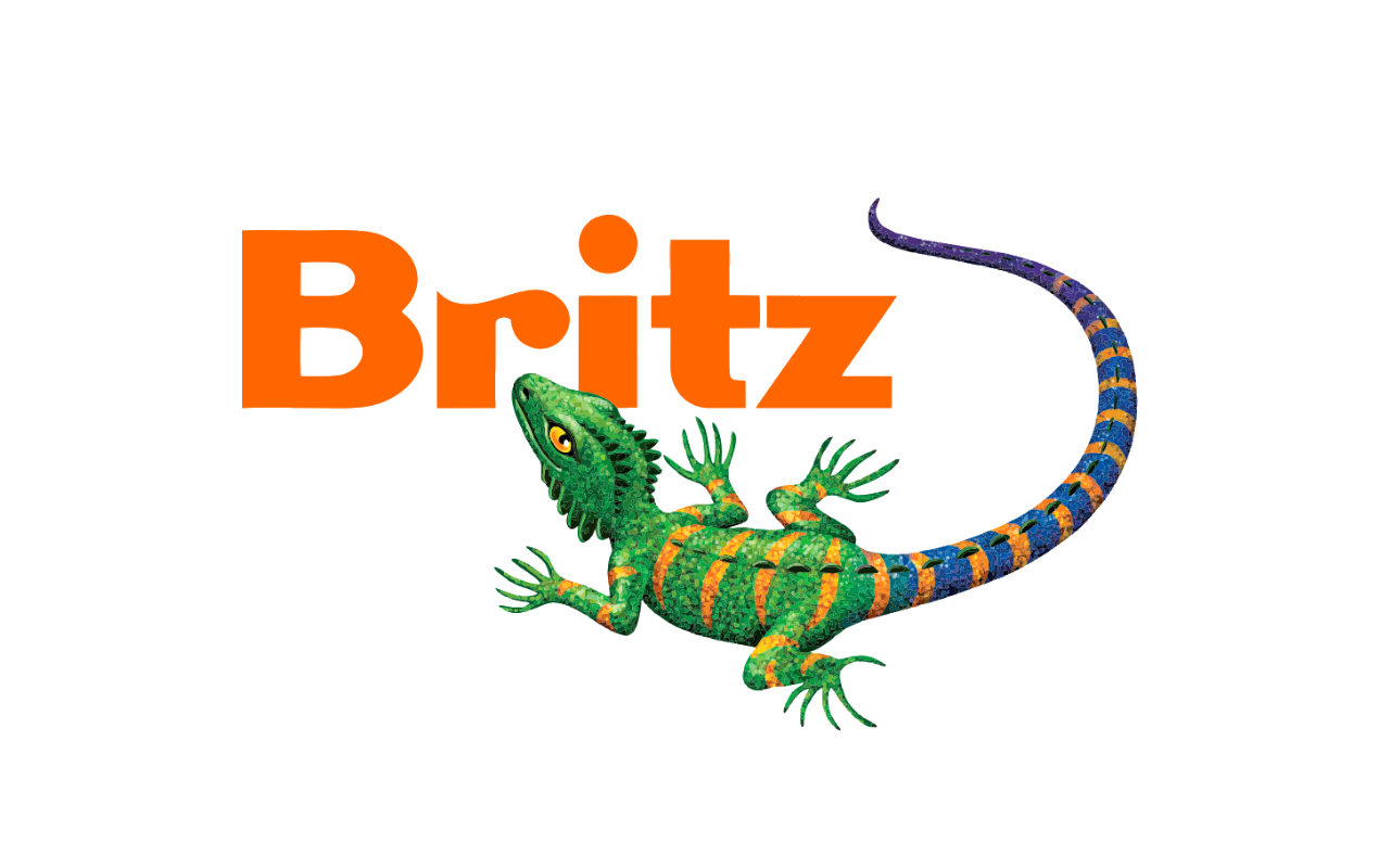 Britz Rentals Afrika, Logo, 4x4 Camper, Allrad Camper 